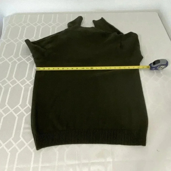 US Polo Assn Men Sweater Size XL Green 1/4 Zip Pullover Long Sleeve Casual Multi - Picture 5 of 10